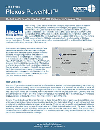Hecla Mining - Casa Berardi - February 2020