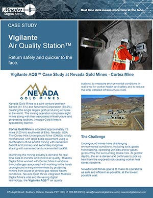 Case Study Nevada Gold Mine Cortez