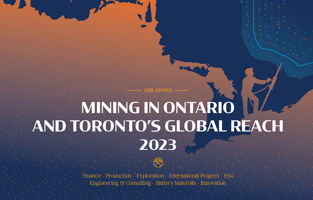 Image of GBR Series title for Mining in Ontario and Toronto's Global Reach 2023