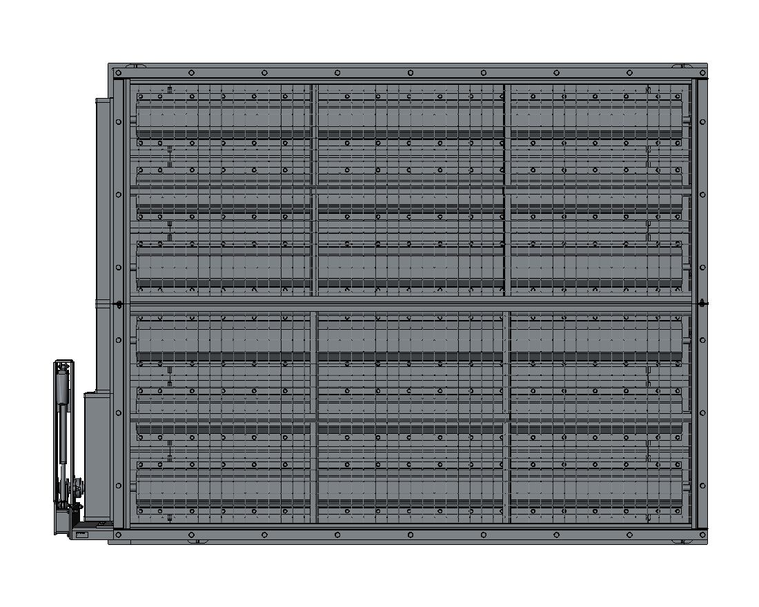 Fixed Horizonal Split Panel Design